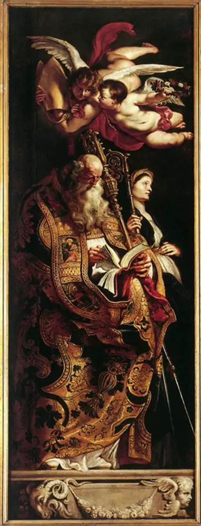 Raising of the Cross Saints Amand and Walpurgis Peter Paul Rubens